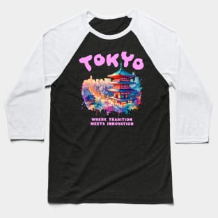 Tokyo lover Baseball T-Shirt